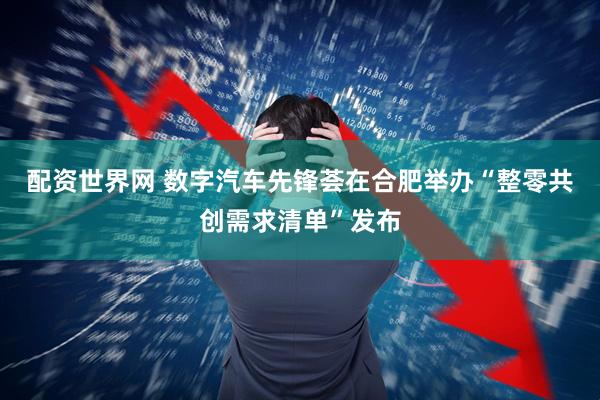 配资世界网 数字汽车先锋荟在合肥举办“整零共创需求清单”发布
